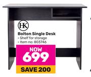 HK Bolton Single Desk