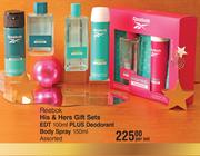 Reebok His & Hers Gift Sets EDT-100ml Per Set