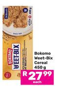 Bokomo Weet Bix Cereal-450g Each