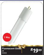 Fluorsscent 1 Way Globe 4Ft 35303