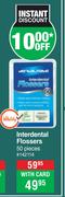 Dentalmate Interdental Flossers 50 Pieces