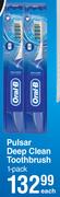 Oral-B Pulsar Deep Clean Toothbrush 1 Pack-Each