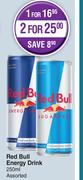 Red Bull Energy Drink Assorted-250ml