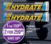 32Gi Hydrate 20 Effervescent Tablets-For 1