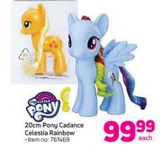 My Little Pony 20cm Pony Cadance Celestia Rainbow-Each