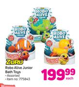 Zuru Robo Alive Junior Bath Toys-Each