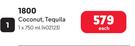 1800 Coconut Tequila-750ml Each