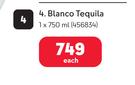Don Julio Blanco Tequila-750ml Each