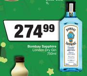 1Bombay Sapphire London Dry Gin-750ml