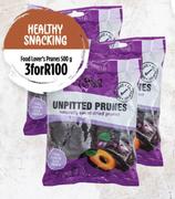Food Lovers Prunes-For 3 x 500g