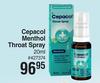 Cepacol Menthol Throat Spray-20ml