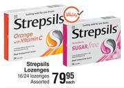 Strepsils Lozenges 16/24 Lozenges Assorted-Each
