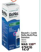 Bausch + Lomb Renu Multi Plus Solution-360ml