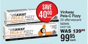 VirAway Pela-C Fizzy 20 Effervescent Tablets-Each