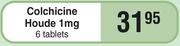 Colchicine Houde 1mg 6 Tablets