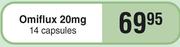 Omiflux 20mg 14 Capsules