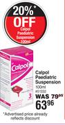 Calpol Paediatric Suspension-100ml