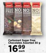 Carbsmart Sugar Free Chocolates Assorted-30g Each