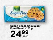 Gullon Chcoco Chip Suagr Free Biscuits-125g Each