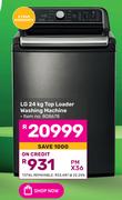 LG 24kg Top Loader Washing Machine