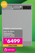 Defy 15-Place Dishwasher DDW2571SPI