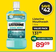Listerine Mouthwash-1L