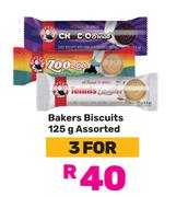 Bakers Biscuits Assorted-For 3 x 125g