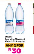 Aquelle Sparkling Flavoured Water Assorted-For Any 2 x 1.5Ltr