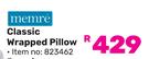 Memre Classic Wrapped Pillow