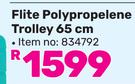 Tosca Flite Polypropelene Trolley 65cm