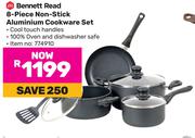 Bennett Read 8-Piece Non-Stick Aluminium Cook Ware Set