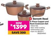 Bennett Read 6-Piece Copper And Rock Cookware Set 