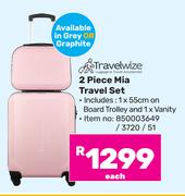 Travelwize 2 Piece Mia Travel Set-Each