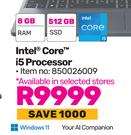 Lenovo 15.6"(39cm) Intel Core i5 Processor