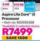 Acer 14"(35cm) Aspire Lite Core i3 Processor