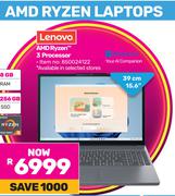 Lenovo 15.6"(39cm) AMD Ryzen 3 Processor
