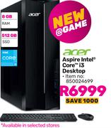 Acer Aspire Intel Core i3 Desktop