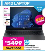 HP 15.6"(39cm) AMD Athlon