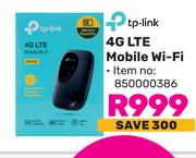Tp-Link 4G LTE Mobile Wi-Fi 