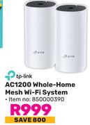 Tp-Link AC1200 Whole-Home Mesh Wi-Fi System