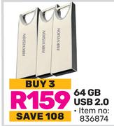 Hikvision 64GB USB 2.0-For 3