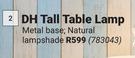 DH Tall Table Lamp