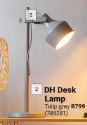 DH Desk Lamp Tulip Grey