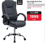 Storm High Back Chair-Each