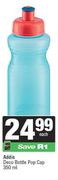 Addis Deco Bottle Pop Cap-350ml Each