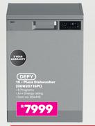 Defy 15 Place Dishwasher DDW257 ISPI