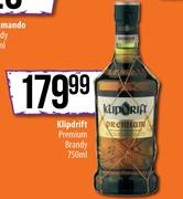 Klipdrift Premium Brandy-750ml