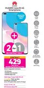 2 x Huawei Nova 8i 4G Smartphone-On 1GB Red Top Up Core More Data + On Promo 70