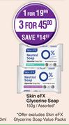Skin eFX Glycerine Soap Assorted-For 1 x 150g