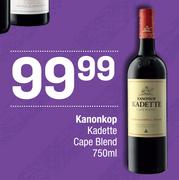 Kanonkop Kadette Cape Blend-750ml